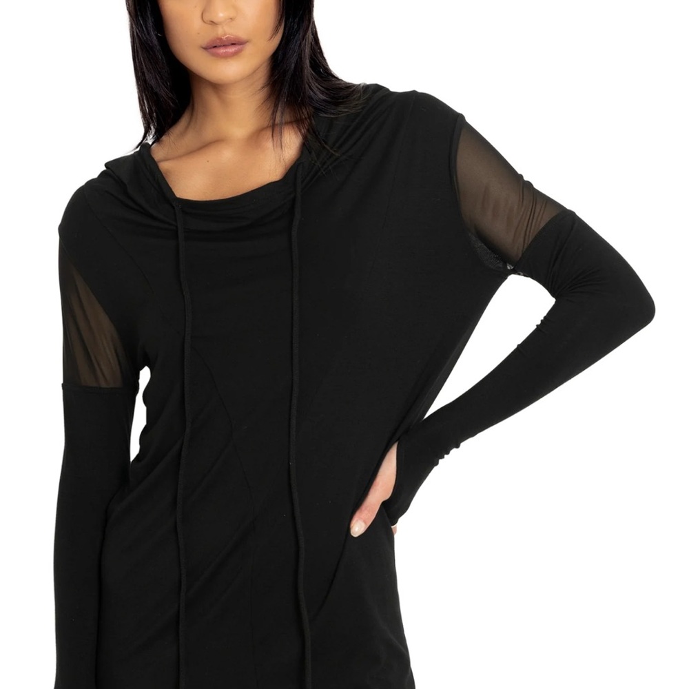 BlackMilk Rogue Ninja Drape hoody sz M